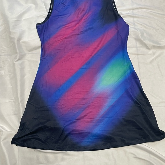 AOBUTE Womens Golf/Tennis Dress Sleeveless Size Large Tie Dye NWOT - Picture 4 of 10
